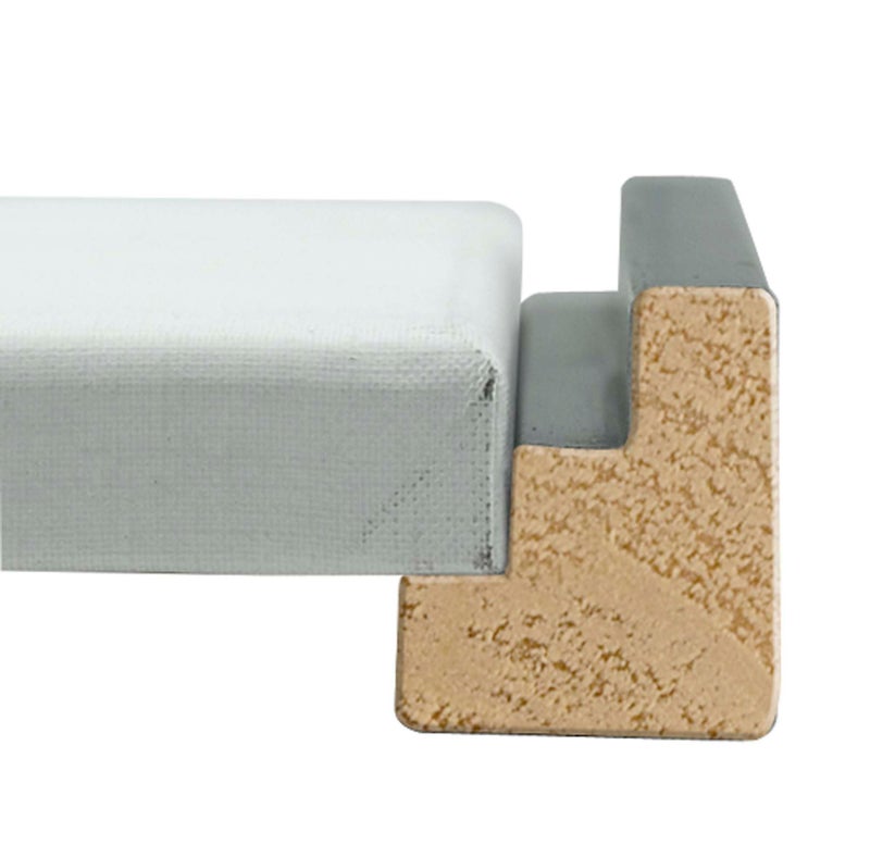 Creative Mark Illusions Floater Frame For 3/4" Deep Canvases - 11x14 Black - No Glass or Backing - Wood Composite Floating Illusion Frame for Canvas Paintings- With Hanging Hardware - Image 5